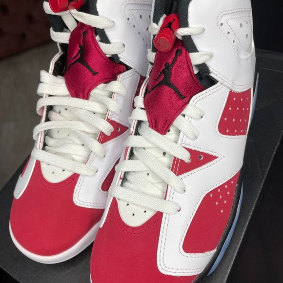 New Nike Air Jordan Retro Carmine CT8529-106 2021 Size 7Y